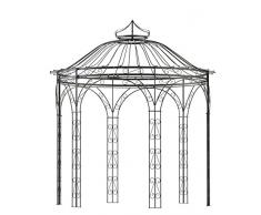 Pavillon, Gartenpavillon, Pavillon Metall, Gartenlaube, Eisenpavillon Amalia Ø 250 cm (Verzinkt)