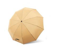 PZXY Regenschirm EIN-klick-automatische Männer und Frauen Unternehmen Regen und Glanz Dual-Use-Super-verstärkte Großschirm 60 * 105 * 118 cm