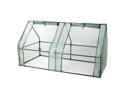 Gartenfreude Folien Gewächshaus Frühbeet 185 x 95 x 95 cm (LxBxH)