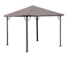 QUICK STAR Schutzhülle Wasserdicht 3x3m für Stoff und Hardtop Pavillon Ersatzdach Abdeckung