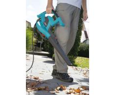 Gardena Gartensauger-/Bläser ErgoJet 3000: Laubbläser/-Sauger mit 3000 W Motorleistung, 170 l/s Saugleistung, 310 km/h Blasgeschwindigkeit, mit Häcksler und Fangsack, inkl. Schultergurt (9332-20)