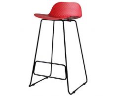6 Farbe barhocker frühstück hocker Nordic schmiedeeisen Mode barhocker Stuhl bilden Freizeit Stuhl Home Office möbel (sitzhöhe: 75 cm)