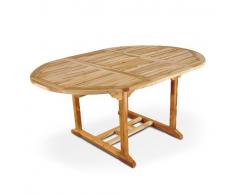 SAM Gartentisch Aruba, Auszieh-Tisch aus Teak-Holz (180-240 cm) Massivholz für Garten oder Terrasse