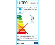 LED Außen Wand Lampe Terrassen Strahler UP DOWN Würfel Alu Leuchte verstellbar LUTEC 5193801118