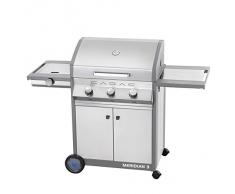 Cadac Meridian Gasgrill Grill Grillwagen BBQ Brenner 3+1