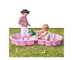 Paradiso Toys 760 Sandmuschel / Wassermuschel pink 2-tlg., ca. 87 x 78 x 19,5 cm