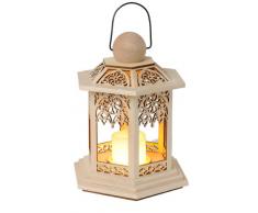 Best Season LED-HolzlaterneDeutsche Weihnacht, flackerndMaterial: Holz, natur, batteriebetrieben, 20 x 14 cmVierfarb-Karton 270-37