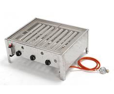 Tepro Gasgrill, WurstbräterLexington Typ 1, edelstahl, 55.5 x 69 x 30.5 cm, 3183T1
