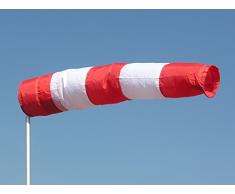 Schmidtler Windsack rot-weiß 65 cm Durchmesser, 3,50 m lang