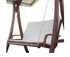 ASS Design Bank aus Holz Lärche für Hollywoodschaukel 2-Sitzer KUREDO (ohne Gestell!!!) von