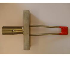 ARNDT Unkrautstecher Ampferstecher Edelstahl Modell Robustus mit T-Stiel