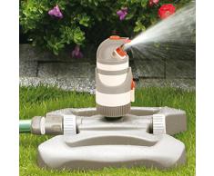 Bradas WL-Z12 Rasensprenger 320 qm, Regner, Sprinkler, Bewässerung, Kreisregner, Impulsregner, grau, 10 x 10 x 10 cm