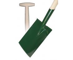 Spaten Gärtnerspaten Gartenspaten Spitzspaten T-Griff Geharteter Stahl K_5