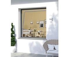 Windhager Insektenschutz Expert Spannrahmen für Fenster Fliegengitter Alurahmen für Fenster, 140 x 150 cm, anthrazit, 03998