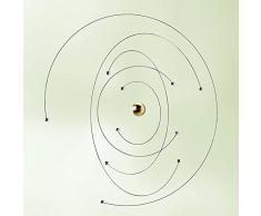 Flensted Mobiles, Windspiel - Niels Bohr - Stahl, Holz - 27 x 27 cm