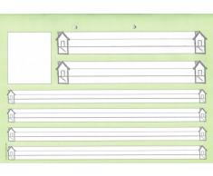 Lernheft / Schreibheft Brunnen SL / A4 quer