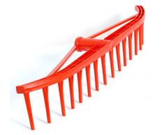 Heurechen Laubrechen Fächerbesen Rechen Laub Besen Kunststoff 60 cm 16 Zinken KTG
