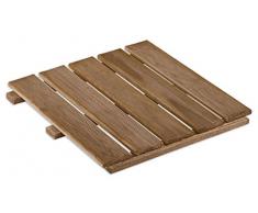 Gartenwelt Riegelsberger 4 Stück Terrassenfliese Kiefer braun kdi 50x50x3,2cm Holzfliese Balkonfliese Fliese Terrasse Terrassenfliesen Fliesen Holzfliesen