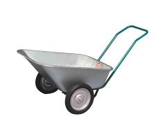 Muldenkuli 90l Gartenkarre Schiebkarre Schubkarre Transportkarre Gartenwagen TOP