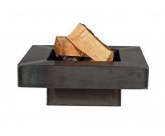 FARMCOOK Feuerschale PAN-5 Stahl unbehandelt in drei Größen (70x70x22 cm)