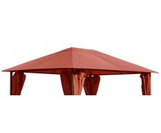 QUICK STAR Ersatzdach für Garten Pavillon 3x4m Terra Antik Pavillondach Ersatzbezug