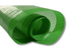 1 Jumborolle 3 x 25 m = 75 m² Gitterfolie Gewächshausfolie Folie für Gewächshaus Gartenfolie Gartengitterfolie UV-Folie uv beständige Folie 3 Jahre UV Garantie grün transparent/durchsichtig