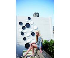 Elho Loft Urban Untersetzer Rund 41 - Weiss - Draußen - Ø 41.3 x H 5.1 cm