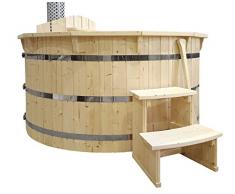 Sell-tex Hot Tub Badezuber Badebotich Whirlpool Garten Pool Schwimmbecken