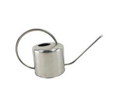 Homyl Moderner/Vintage Stil Edelstahl Gießkanne 900ML Blumengießer Gartengeräte, auch für Kinder - Silber