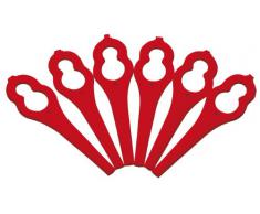 Bosch Home and Garden F016800183 Kunststoffmesser für Akku-Rasentrimmer, rot