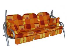 Angerer Deluxe Schaukelauflage 3-Sitzig Design Toledo terra