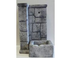 Tomco Steinbrunnen ATHEN antik/grau