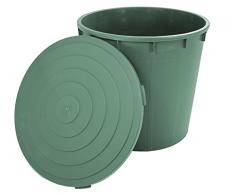 Ondis24 Regentonne mit Deckel 500 Liter Regenwassertank Aqua Wasserfass mit Auslaufhahn