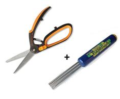 GARTENPAUL Set: Fugen Ups Fugenkratzer Buchsbaumschere Premium