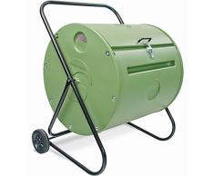 COMPOSTUMBLER Mantis Trommelkomposter Mini 140 Liter - Thermokomposter aus hohen Dichte Kunststoff, Wetterfest