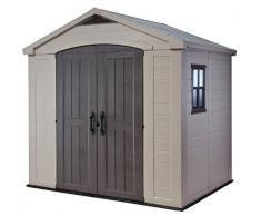 Keter Gerätehaus Factor 8 x 6, Kunststoff, Beige