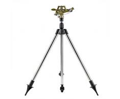 Bewässerung Teleskopstativ Edelstahl Stativ Zink Sprinkler für Garten Rasen Pflanzen Landschaft Ausrüstung