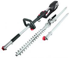 Scheppach 5910504901 Gartenschere / Heckenschere / Teleskop – Elektro - Heckenschere TPH900 | ideal für hohe Hecken und Sträucher, gehärtetes Stahlschwert | 900 W Motor, Schnittleistung: 15 mm, 6,2 kg