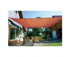 Eduplay Sonnenschutz Sonnensegel, 6x4m, Rechteck, rost