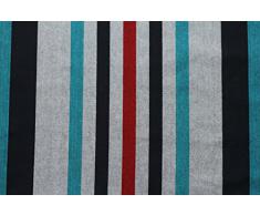 Vivere Doppel Baumwolle Hängematte mit Hängemattengestell 250 cm, Denim