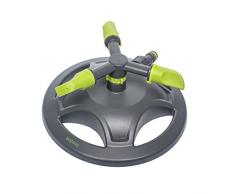3-Arm Kreisregner LIME EDITION, Regner Rasensprenger Sprinkler Gartensprenger