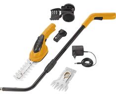 Akku Gras und Strauchschere 3,6 V Li-Ion inklusive Fahrstock und Radsatz