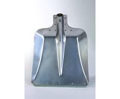 Hallenser RANDSCHAUFEL aus Aluminium (ca. 38 x 38 cm / Materialstärke: 2,5 mm) ohne Stiel