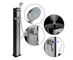 Arebos Solardusche mit Sprühnebelfunktion 20L