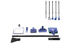Fablcrew 5-in-1 Reinigungsset für Aquarium, Aquarium, Bürste, Algenschaber, Kieselrechen, Pflanzgabel