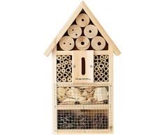 PEARL Insektenhaus: Insektenhotel-Bausatz, Nisthilfe und Schutz für Nützlinge (Insektenhotel Bausatz Kinder)