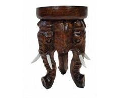 Unbekannt Hocker Elefant II Blumenpodest 30cm