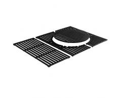 Enders SWITCH GRID Rost-in-Rost System, Gusseisen, für Gasgrill BOSTON 3-Brenner, Grill-Zubehör, Grillrost, optionale Einsätze, Sear Grate, Pizzastein, Pfanne und Geflügelbräter 7784