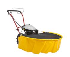 HECHT Benzin-Kreiselmäher 5060 Wiesen-Mäher Kreisel Rasenmäher Rund-Sichel-Mäher (Motorleistung: 4,4 kW (6 PS) Messerscheibe 60 cm Ø, inkl. Radantrieb)