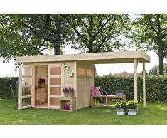 Gartenpro Stahlgerätehaus – Gartenhaus Vermont 303 x 245